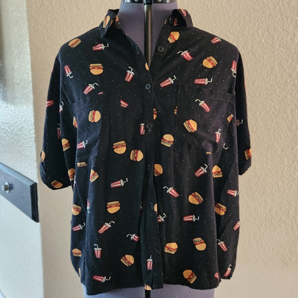 Gragphic Camp Shirt M